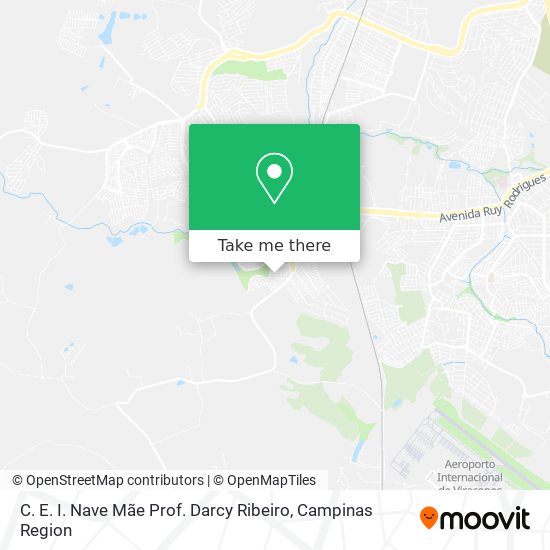 C. E. I. Nave Mãe Prof. Darcy Ribeiro map