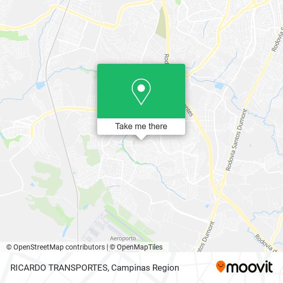 Mapa RICARDO TRANSPORTES