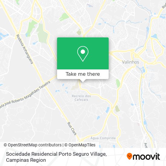 Mapa Sociedade Residencial Porto Seguro Village