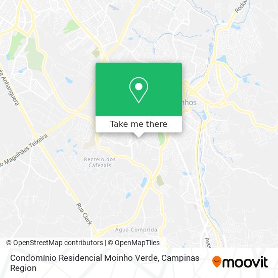 Condomínio Residencial Moinho Verde map