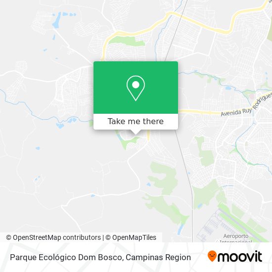 Parque Ecológico Dom Bosco map