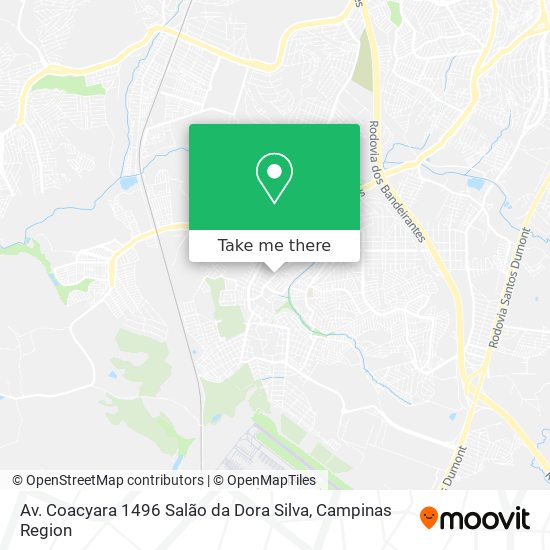 Av. Coacyara 1496 Salão da Dora Silva map