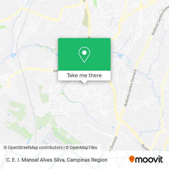 C. E. I. Manoel Alves Silva map