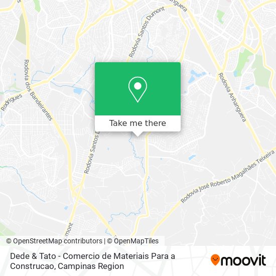 Dede & Tato - Comercio de Materiais Para a Construcao map