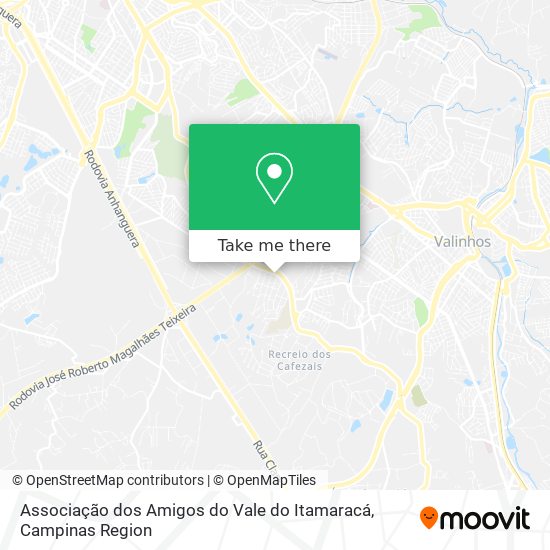 Associação dos Amigos do Vale do Itamaracá map