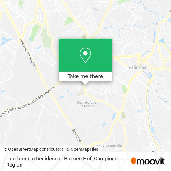 Condomínio Residencial Blumen Hof map