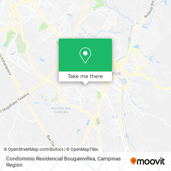 Condominio Residencial Bougainvillea map