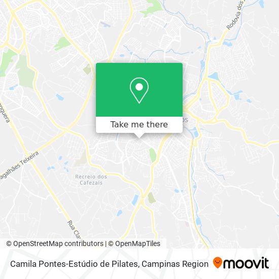 Camila Pontes-Estúdio de Pilates map