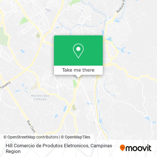 Hill Comercio de Produtos Eletronicos map