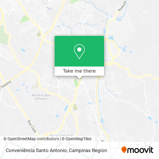 Conveniência Santo Antonio map