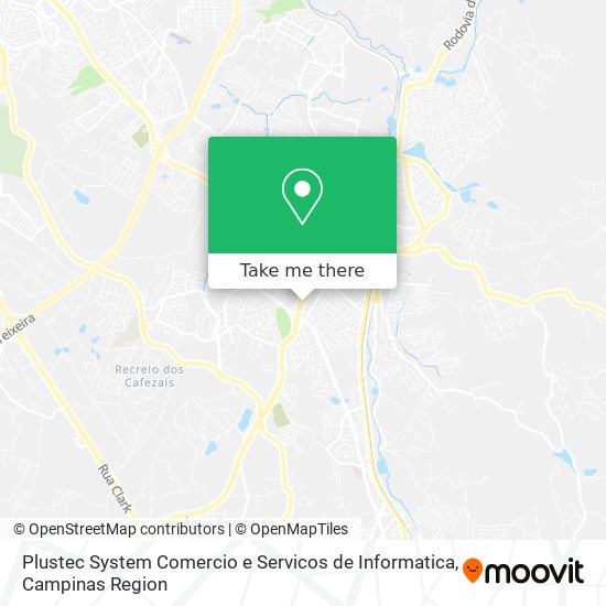 Mapa Plustec System Comercio e Servicos de Informatica