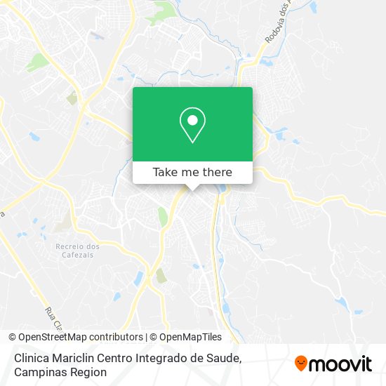 Clinica Mariclin Centro Integrado de Saude map