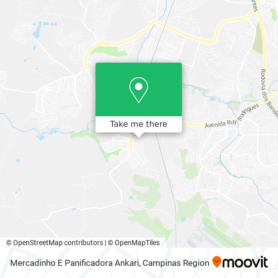 Mercadinho E Panificadora Ankari map