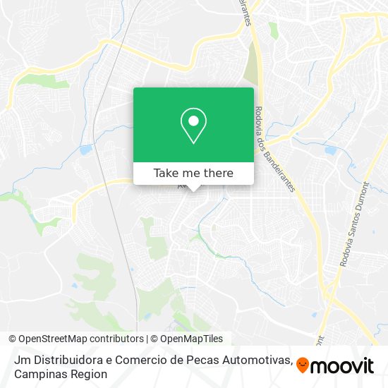 Jm Distribuidora e Comercio de Pecas Automotivas map
