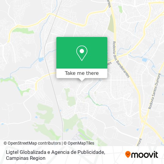 Ligtel Globalizada e Agencia de Publicidade map