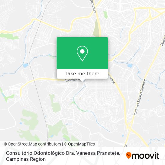 Consultório Odontológico Dra. Vanessa Pranstete map