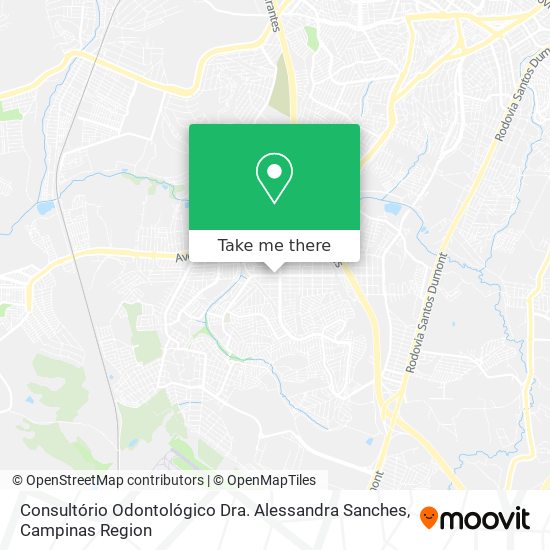 Consultório Odontológico Dra. Alessandra Sanches map