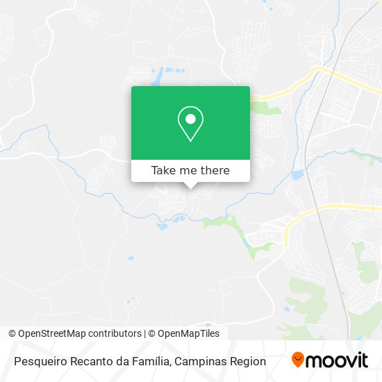 Pesqueiro Recanto da Família map
