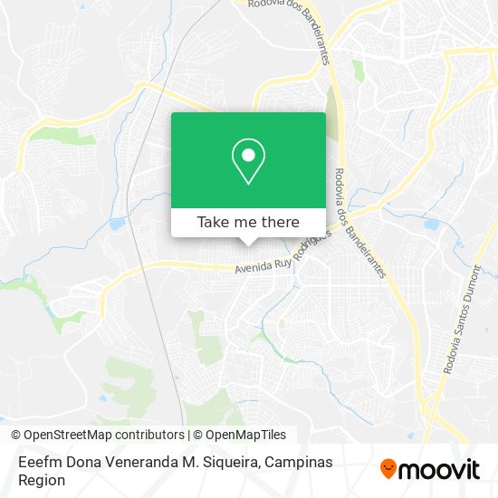 Eeefm Dona Veneranda M. Siqueira map