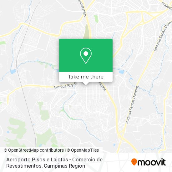 Aeroporto Pisos e Lajotas - Comercio de Revestimentos map