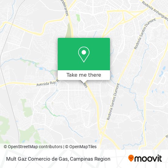 Mult Gaz Comercio de Gas map