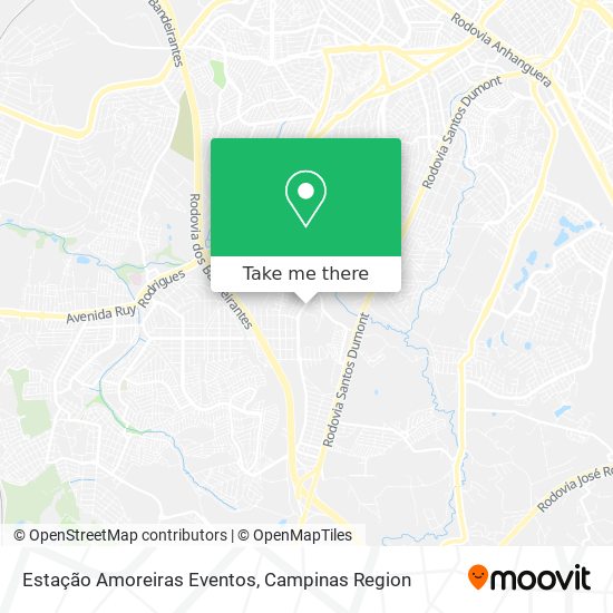 Mapa Estação Amoreiras Eventos