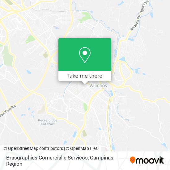 Brasgraphics Comercial e Servicos map