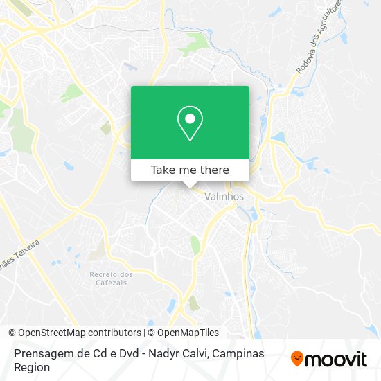 Prensagem de Cd e Dvd - Nadyr Calvi map