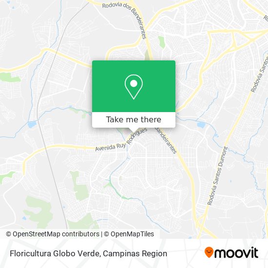 Floricultura Globo Verde map