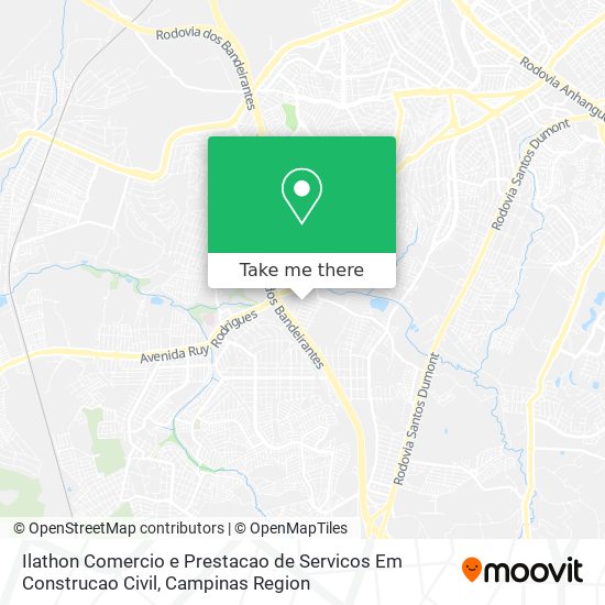 Ilathon Comercio e Prestacao de Servicos Em Construcao Civil map