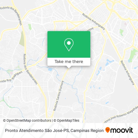 Pronto Atendimento São José-PS map