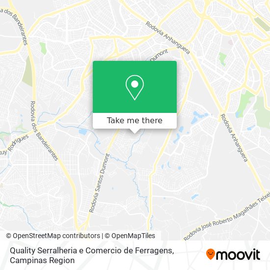 Quality Serralheria e Comercio de Ferragens map
