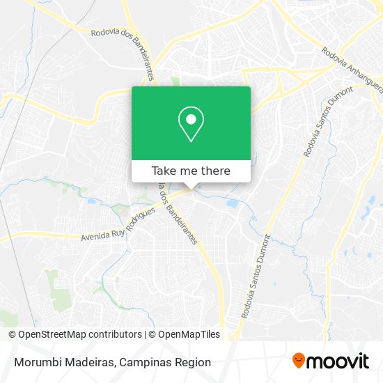 Morumbi Madeiras map