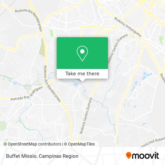 Buffet Missio map