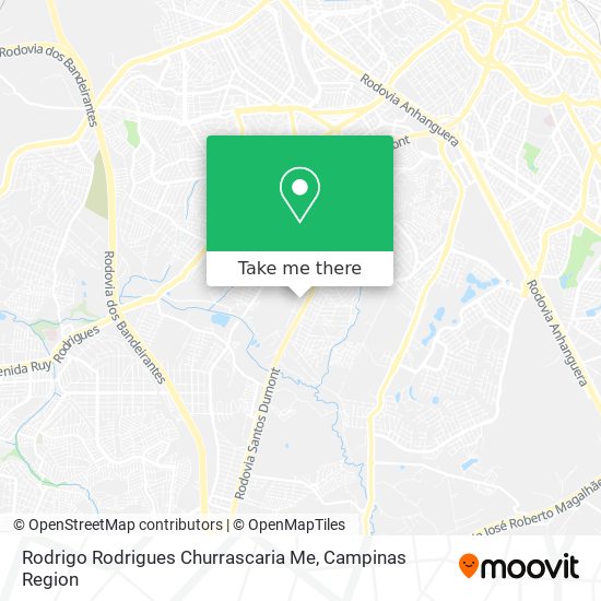 Rodrigo Rodrigues Churrascaria Me map
