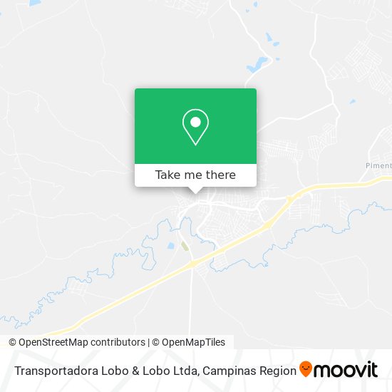 Transportadora Lobo & Lobo Ltda map