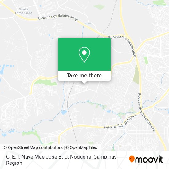C. E. I. Nave Mãe José B. C. Nogueira map