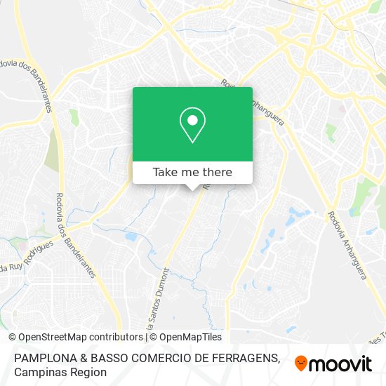 PAMPLONA & BASSO COMERCIO DE FERRAGENS map