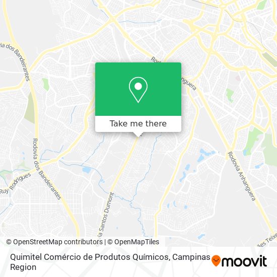 Quimitel Comércio de Produtos Químicos map