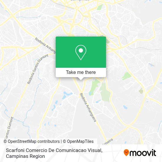 Scarfoni Comercio De Comunicacao Visual map