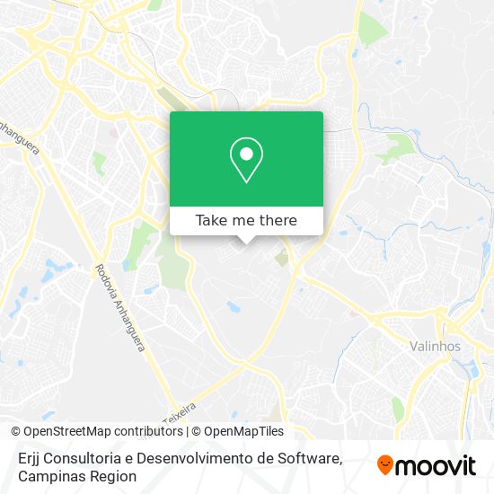 Erjj Consultoria e Desenvolvimento de Software map