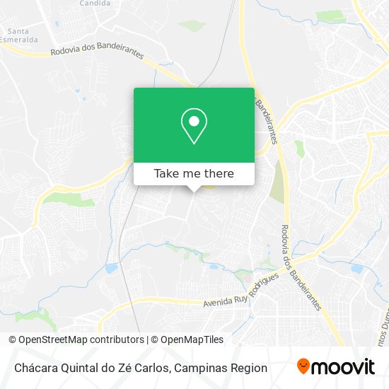 Chácara Quintal do Zé Carlos map