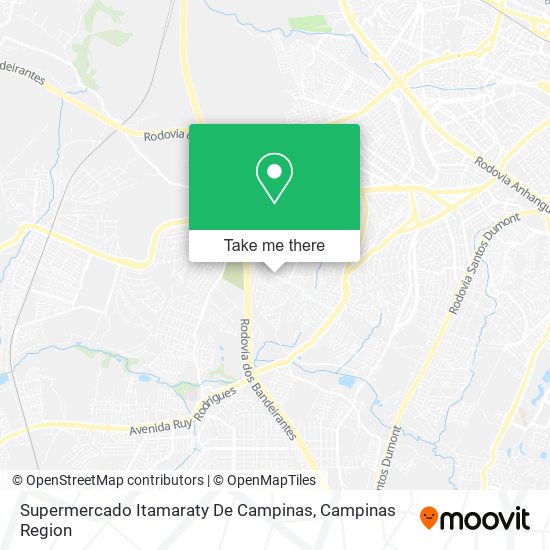Supermercado Itamaraty De Campinas map