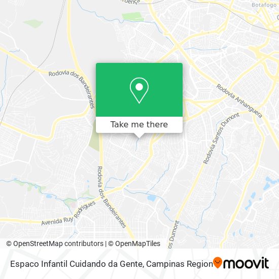 Espaco Infantil Cuidando da Gente map