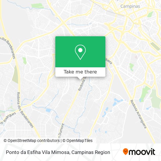 Ponto da Esfiha Vila Mimosa map
