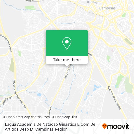 Lagua Academia De Natacao Ginastica E Com De Artigos Desp Lt map