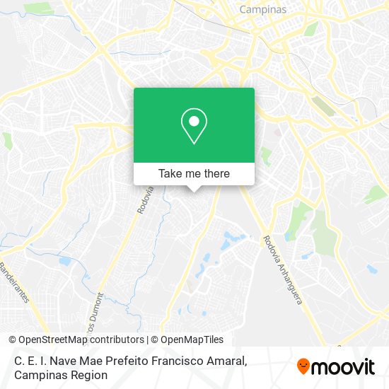 C. E. I. Nave Mae Prefeito Francisco Amaral map