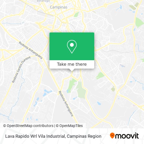 Lava Rapido Wrl Vila Industrial map