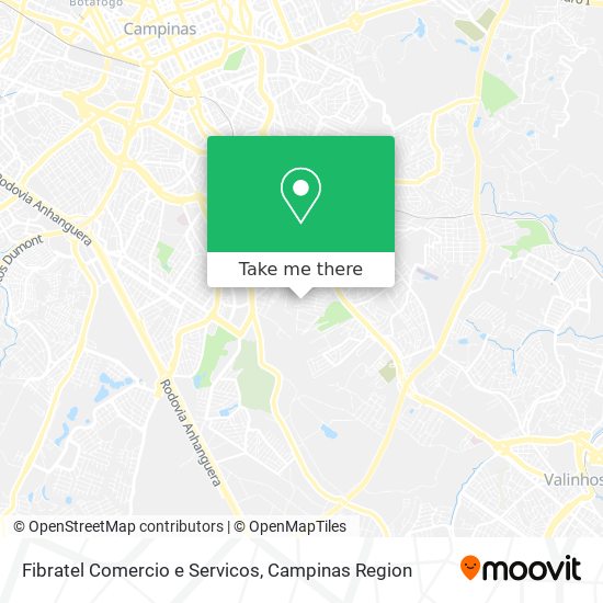 Fibratel Comercio e Servicos map
