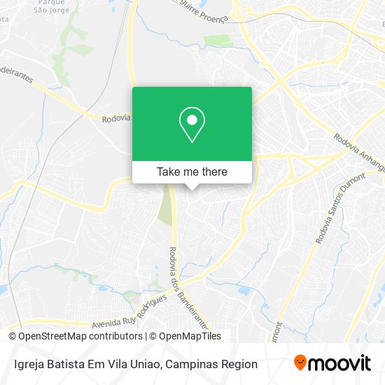 Igreja Batista Em Vila Uniao map